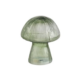 Ixia Figura con Luz Seta Verde Cristal