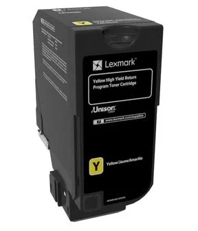 Lexmark 84C2HY0 Tóner Amarillo de Alta Capacidad para CX725