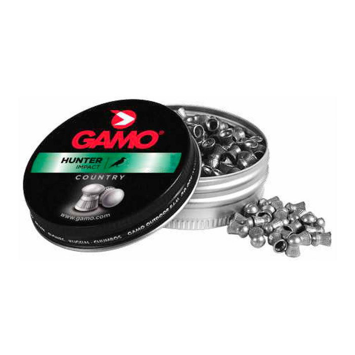 Gamo Balines Hunter Impact Country Calibre 6,35 mm (.25) 1,41g (21,75 gr) - Paquete de 200 unidades Gamo Balines Hunter Impact Country Calibre 6,35 mm (.25) 1,41g (21,75 gr) - Paquete de 200 unidades