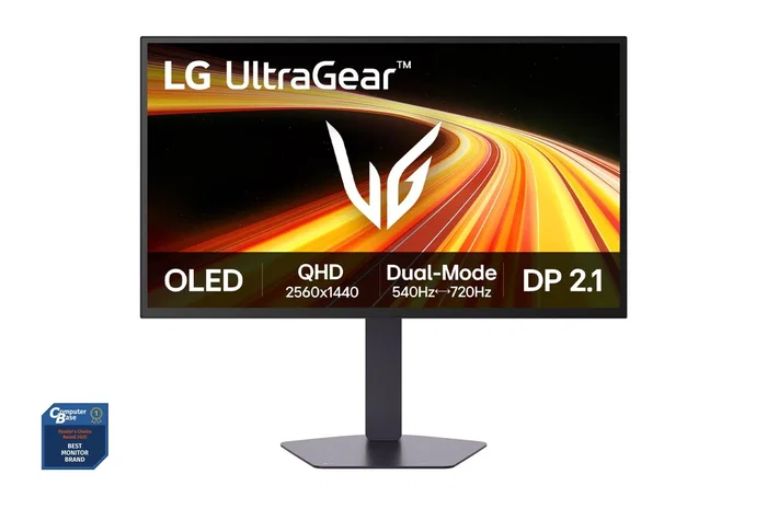 LG UltraGear 27GX790B-B OLED 27 pulg QHD 540Hz/720Hz HDMI 2.1 DP 2.1