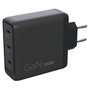 Lenovo 40AW100BEU Cargador Multi-puerto USB-C 100W GaN Negro con Cable de 1,8 m