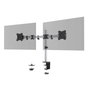 Durable 509523 Soporte para 2 Monitores Articulado Plata