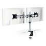 Durable 509523 Soporte para 2 Monitores Articulado Plata