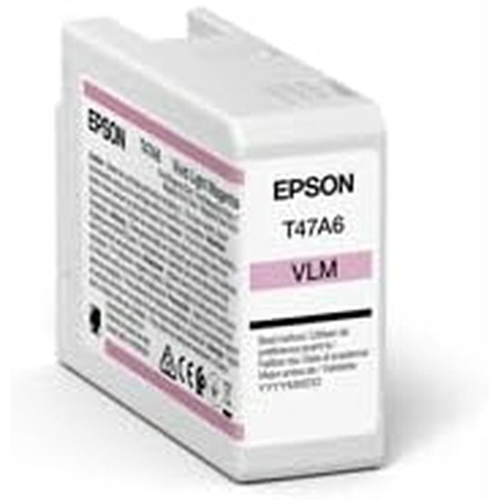 Epson Cartucho de Tinta UltraChrome Pro10 Vivid Light Magenta T47A6 50ml Epson Cartucho de Tinta UltraChrome Pro10 Vivid Light Magenta T47A6 50ml