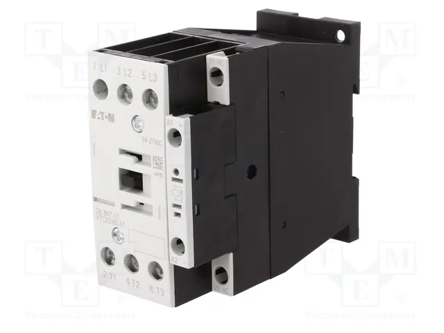 EATON ELECTRIC DILM17-01-24VDC Contactor 3-polar 17A 24VDC EATON ELECTRIC DILM17-01-24VDC Contactor 3-polar 17A 24VDC