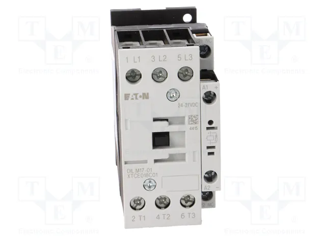 EATON ELECTRIC DILM17-01-24VDC Contactor 3-polar 17A 24VDC EATON ELECTRIC DILM17-01-24VDC Contactor 3-polar 17A 24VDC