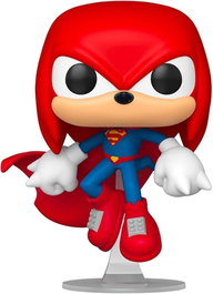Funko POP! Heroes Knuckles as Superman Sonic the Hedgehog x DC Comics