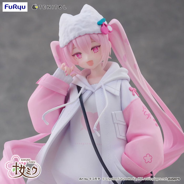 Hatsune Miku Estatua PVC Tenitol Sakura Miku Cool style [petit] 19 cm