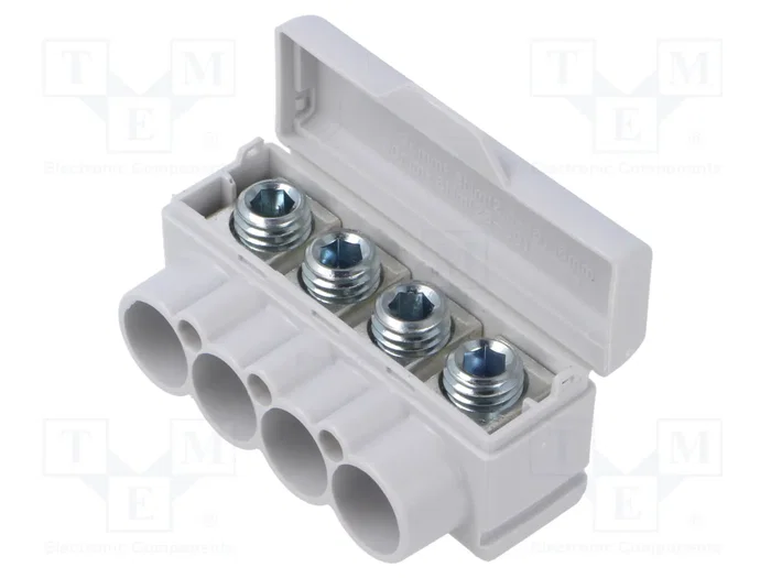 MOREK SLT50 Bloque de Distribución de 4 Pines y 1kV MOREK SLT50 Bloque de Distribución de 4 Pines y 1kV
