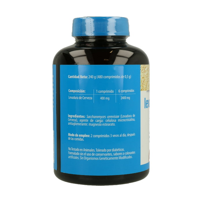 Naturmil Levadura de Cerveza 400mg 480 comprimidos Naturmil Levadura de Cerveza 400mg 480 comprimidos