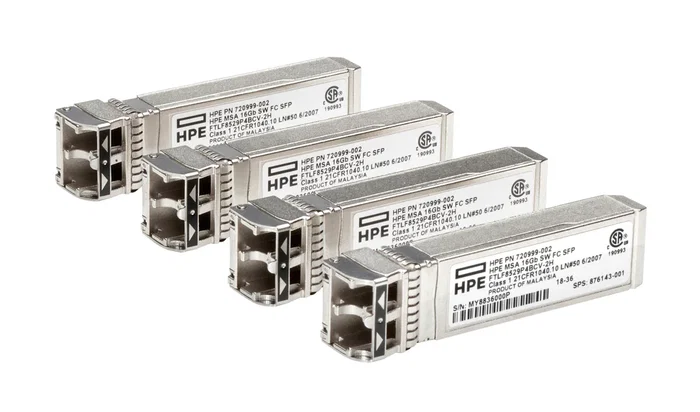 HPE MSA 32GB SFP+ Short Wave Fibre Channel Transceiver Bundle - Paquete de 4 Unidades