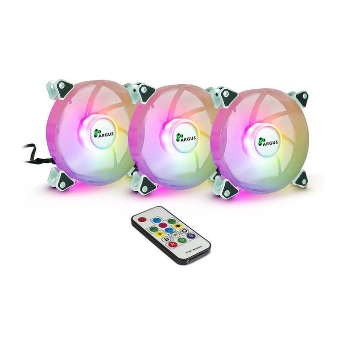 Inter-Tech ARGUS RGB-FAN SET RS-06 120x120x25 mm RGB Inter-Tech ARGUS RGB-FAN SET RS-06 120x120x25 mm RGB