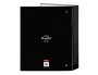 Safta Carpeta de 4 Anillas Blackfit8 Old School Lomo Ancho