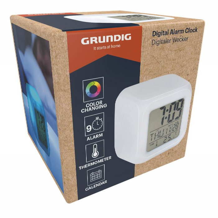 Grundig Despertador Digital Blanco