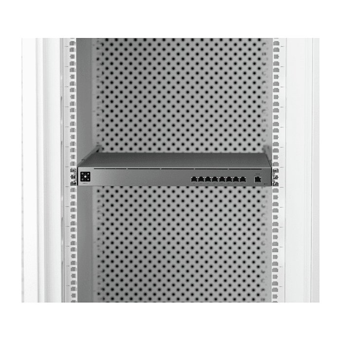 Ubiquiti USW-Mission-Critical M RM POE++ Switch de 9 Puertos Gigabit, Montaje en Rack 1U, Presupuesto PoE 120W Ubiquiti USW-Mission-Critical M RM POE++ Switch de 9 Puertos Gigabit, Montaje en Rack 1U, Presupuesto PoE 120W