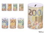 PINCELLO Hucha de Hojalata Billete Pequeña Surt 4