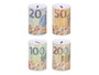 PINCELLO Hucha de Hojalata Billete Pequeña Surt 4