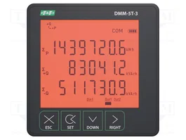 F&F DMM-5T-3 Medidor de parámetros de red digital para panel con LCD