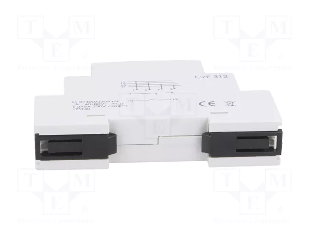 F&F CZF-312 Relé de monitorización de tensión para raíl DIN F&F CZF-312 Relé de monitorización de tensión para raíl DIN