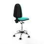 PIQUERAS Y CRESPO Taburete Aýna con mecanismo de contacto permanente en color Turquesa