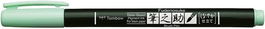 Rotulador Tombow Caligrafia Fudenosuke Punta Pincel Pastel Verde Claro (Set de 4)