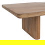 S/2 Mesa Centro Natural Madera de Mango 120 X 70 X 36 cm