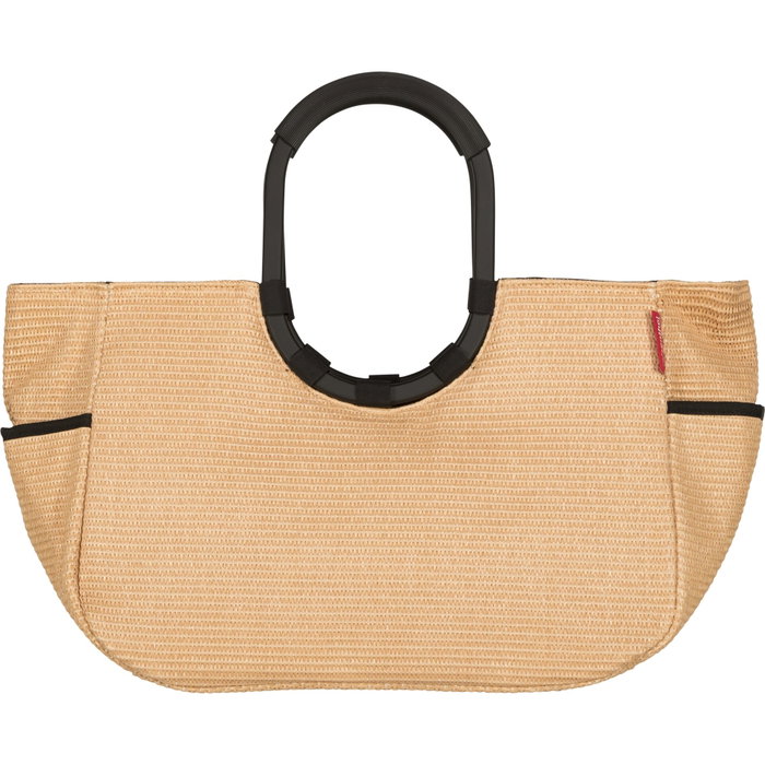 Reisenthel Loopshopper L Frame Raffia Black Reisenthel Loopshopper L Frame Raffia Black