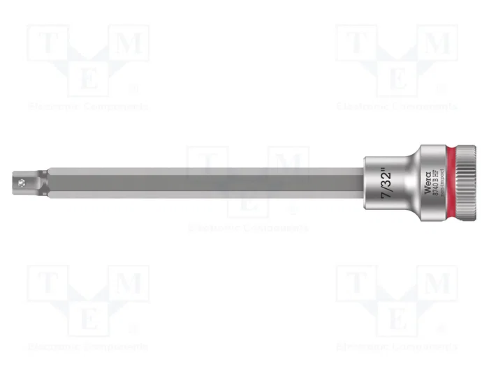 WERA Vaso Allen-bit Hex-Plus HEX 7/32 pulg. 3/8 pulg. 107mm WERA Vaso Allen-bit Hex-Plus HEX 7/32 pulg. 3/8 pulg. 107mm
