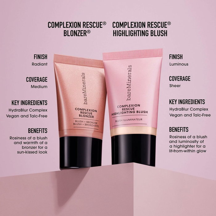 Bare Minerals Complexion Rescue Highlighting Blush Mauve Glow