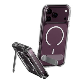 PanzerGlass CARE by PanzerGlass Kickstand Case Transparente con MagSafe para iPhone 17 Pro