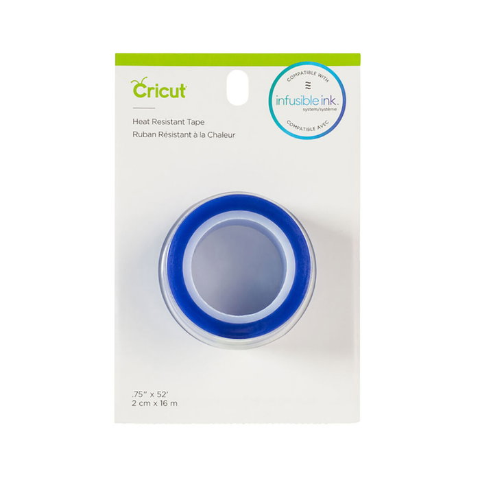 Cricut Cinta Adhesiva Resistente al Calor, Azul, 20 mm x 16 m