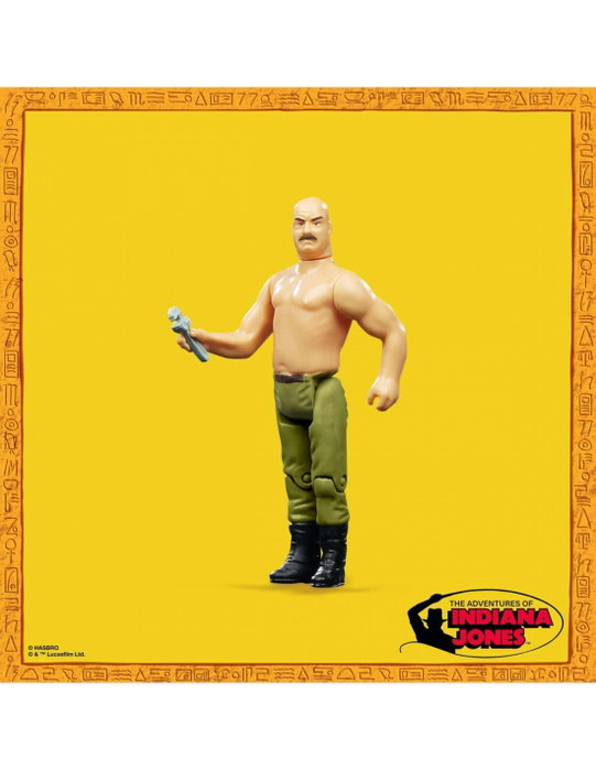 Hasbro Figura Indiana Jones Retro Collection Mecánico Alemán de 'En Busca del Arca Perdida' Coleccionable 9,5 cm Hasbro Figura Indiana Jones Retro Collection Mecánico Alemán de 'En Busca del Arca Perdida' Coleccionable 9,5 cm