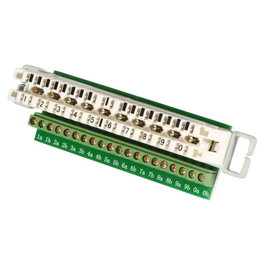 EFB Elektronik 46085.1 Adaptador Trennleiste 10DA/LSA con terminal de tornillo