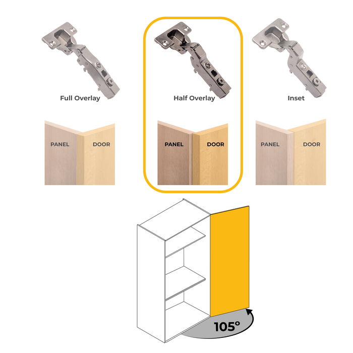 Emuca Lote de 20 bisagras codo X91 con cierre suave y suplementos para atornillar, Altura 0, Acero, Titanio Emuca Lote de 20 bisagras codo X91 con cierre suave y suplementos para atornillar, Altura 0, Acero, Titanio