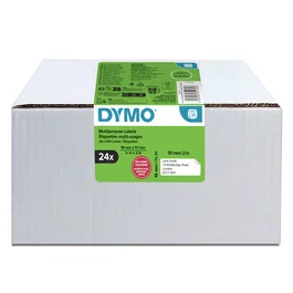 Dymo Etiquetas Multiusos LabelWriter 19x51mm - 24 Rollos de 500 Etiquetas