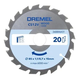 Dremel Hoja de sierra circular CS500 DREMEL Blueprint