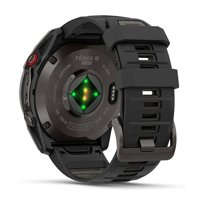 Garmin Fenix 8 Pro 51mm AMOLED Sapphire Titanium Smartwatch Garmin Fenix 8 Pro 51mm AMOLED Sapphire Titanium Smartwatch