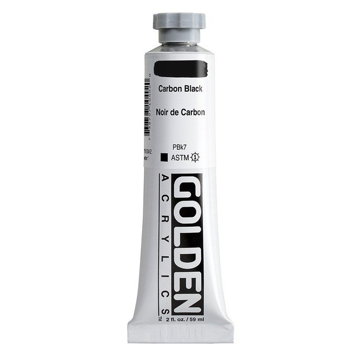 Golden Negro Carbón Heavy Body Acrílico 59 ml Golden Negro Carbón Heavy Body Acrílico 59 ml