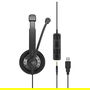 EPOS Impact SC 75 USB MS - Auriculares Supraaurales con Micrófono Boom, Cancelación de Ruido, Frecuencia 60-16000 Hz, Alámbrico, USB Tipo A, Diadema, Negro