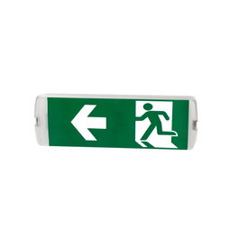 GSC Evolution Adhesivo para luminarias de emergencia flecha izquierda 200x75mm