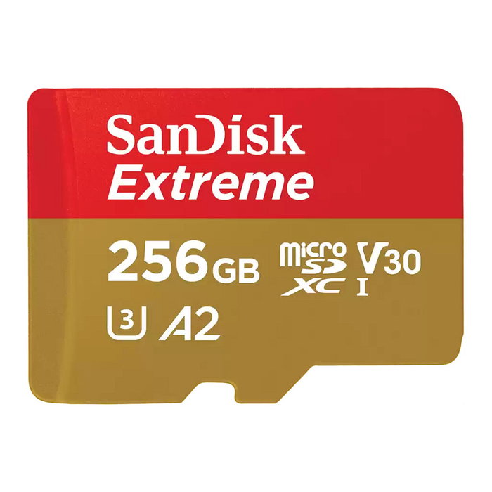 Sandisk Extreme 256 GB microSDXC