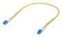 Ubiquiti Cable de Fibra Óptica OS2 Monomodo LC/LC, 0,5 m, Amarillo, Paquete de 50
