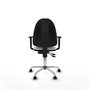 PIQUERAS Y CRESPO Silla de oficina Aýna Blanca con Mecanismo de Doble Maneta