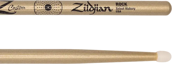 Zildjian Baquetas Z Custom Le Rock Nylon Gold Chroma Edición Limitada