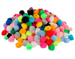 Innspiro Maxi Pack Pompones para enfilar colores surtidos 25mm 600u.