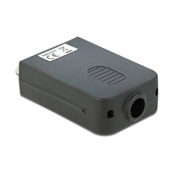 DeLOCK Adaptador D-Sub15 hembra a bloque de terminales 16 pines con carcasa 66569