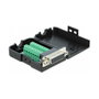 DeLOCK Adaptador D-Sub15 hembra a bloque de terminales 16 pines con carcasa 66569