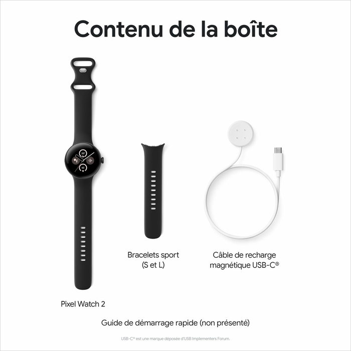 Google Pixel Watch 2 Wi-Fi black
