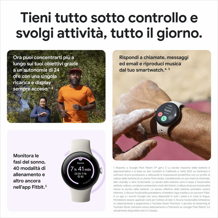 Google Pixel Watch 2 Wi-Fi black
