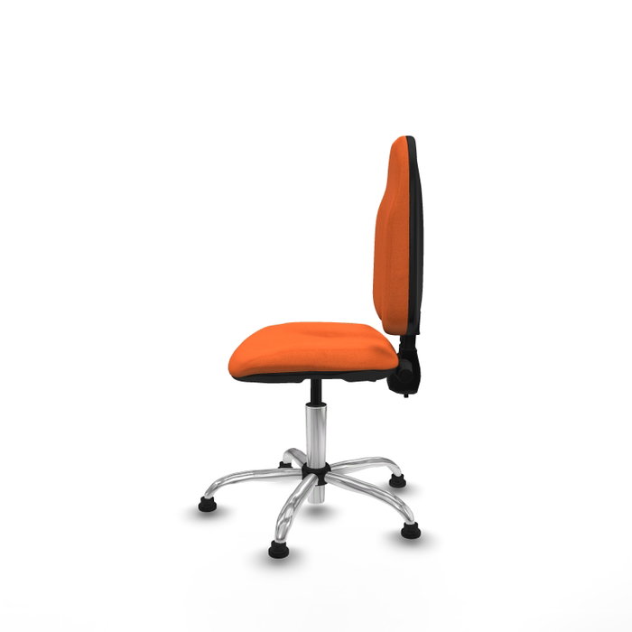 PIQUERAS Y CRESPO Silla de oficina Algarra Naranja sin brazos